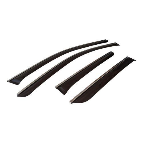 Felragasztható Légterelő Hyundai Tucson 2015-2020 (4 ajtós, chrom) ablakra szerelhető légterelő (készlet)|Novline