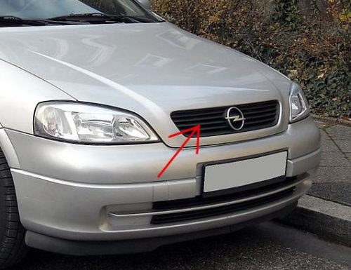 Hűtőrács maszk Opel Astra G 1998-2004|Heko