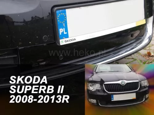 Hűtőrács takaró Škoda Superb II. 2008-2013 (alsó)|Heko