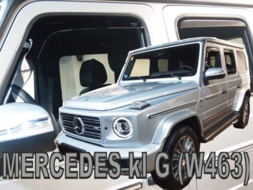 Légterelők Mercedes G-osztály 2018- (4 részes, W463) ablakra szerelhető légterelő (készlet)|Heko