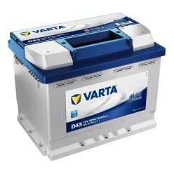   Autóakkumulátor Varta Blue Dynamic 60Ah, 12V, 540A, D43|Varta