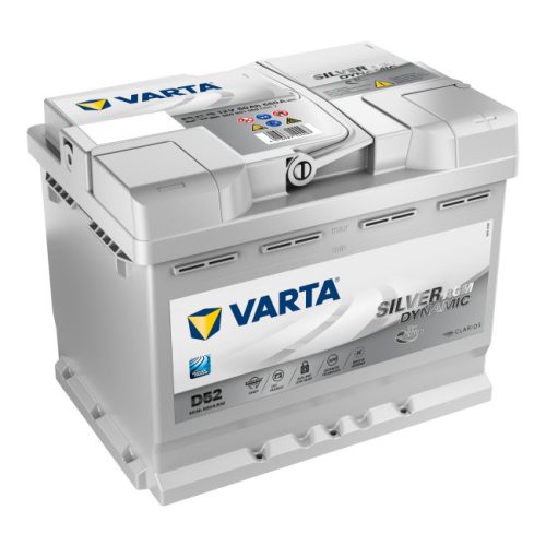 Autóakkumulátor Varta Silver Dynamic AGM 60Ah, 12V, 680A, D52|Varta