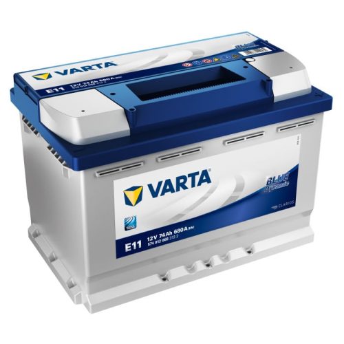 Varta Blue Dynamic 74Ah, 12V, 680A, E11|Varta