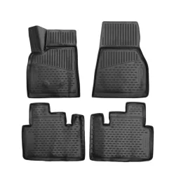   méretpontos gumiszőnyeg Tesla Model S 2017- (liftback)|Novline