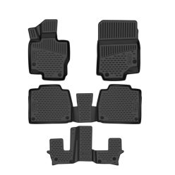   méretpontos gumiszőnyeg Mercedes GLS-osztály 2019- (X167, 7 ülés)|Novline