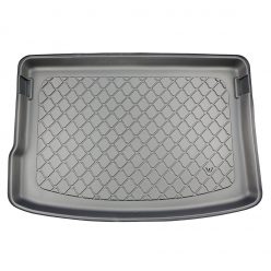   Méretpontos Műanyag csomagtértálca Škoda Fabia IV. 2021- (hatchback, felső padló)|Aristar