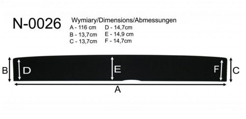 Csomagtartó élvédő Peugeot Expert 2007- 2016|Rider