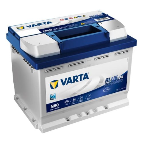 Autóakkumulátor Varta Blue Dynamic EFB 60Ah, 12V, 640A, N60|Varta