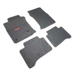   Méretpontos gumiszőnyeg garnitúra Toyota Landcruiser J120 2002-2009 (szürke, szürke szegélyezés)|Auto Hotárek