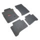 Méretpontos gumiszőnyeg garnitúra Toyota Landcruiser J120 2002-2009 (szürke, szürke szegélyezés)|Auto Hotárek