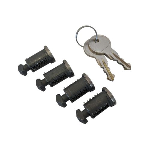 Hakr zárkészlet (4 zár + 2 kulcs)|Hakr