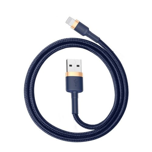 Baseus Cafule USB-világító kábel, 2,4A, 1 m (arany-sötétkék)