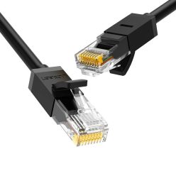   UGREEN Ethernet RJ45, Cat.6, UTP hálózati kábel, 2m (fekete)