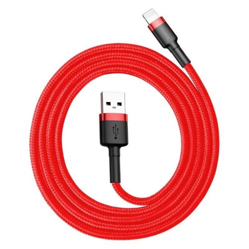 Baseus Cafule USB-világítás kábel, 2A, 3m (piros)