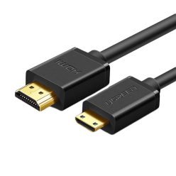 UGREEN HD108 Mini HDMI HDMI kábel, 1,5m (fekete)