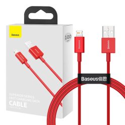   Baseus Superior Series USB-villany kábel, 2,4 A, 1 m (piros)