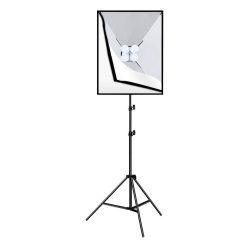   Puluz PU5071EU Stúdió készlet, LED softbox 50x70cm, állvány, LED izzók 4 db