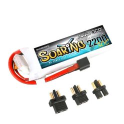   Akumulator Gens Ace Soaring 2200mAh 7.4V 30C 2S1P EC3/XT60/T-Plug