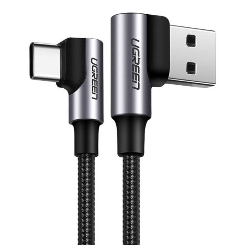 UGREEN US176 USB-USB-C kábel, 3A, 2m (fekete)