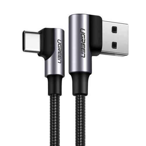 UGREEN US176 USB-A USB-C kábel, 3A, 0,5m (fekete)