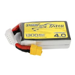   Tattu R-Line Version 4.0 1300mAh 14.8V 130C 4S1P XT60 akkumulátor