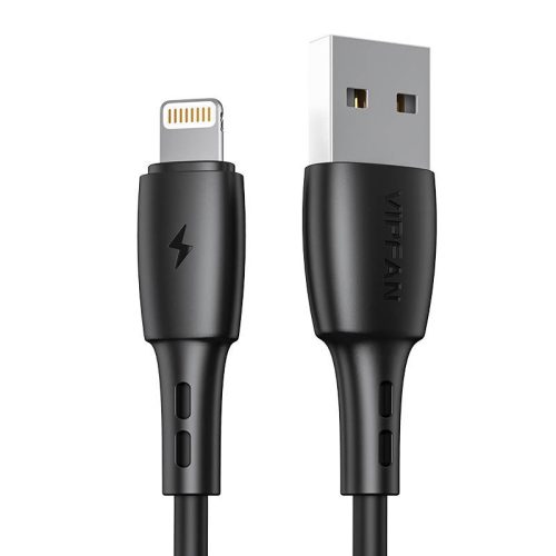 Kábel USB do Lightning VFAN Racing X05, 3A, 1m (czarny)