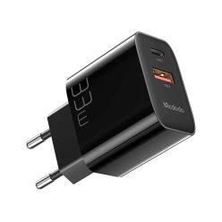   Fali töltő Mcdodo CH-0922 USB USB-C, 33W USB-C kábel (fekete)