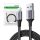 UGREEN US199 USB - Lightning kábel, 2.4A, 2m (fekete)