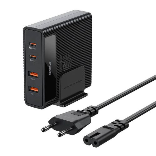 Töltőállomás GaN 100W Mcdodo CH-1802, 2x USB-C, 2x USB-A (fekete)