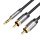 Kábel Audio 3.5mm Male to 2x RCA Male Vention BCFBG 1.5m Fekete