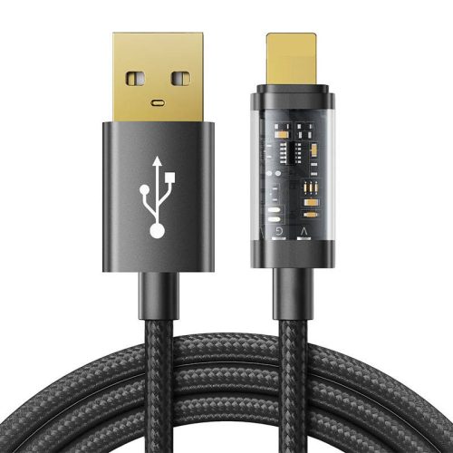 Kábel USB-A / Lightning / 2.4A / 2m Joyroom S-UL012A20 (fekete)