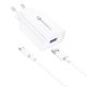 Foneng EU13 Wall Charger + USB to USB-C Cable, 3A (White)