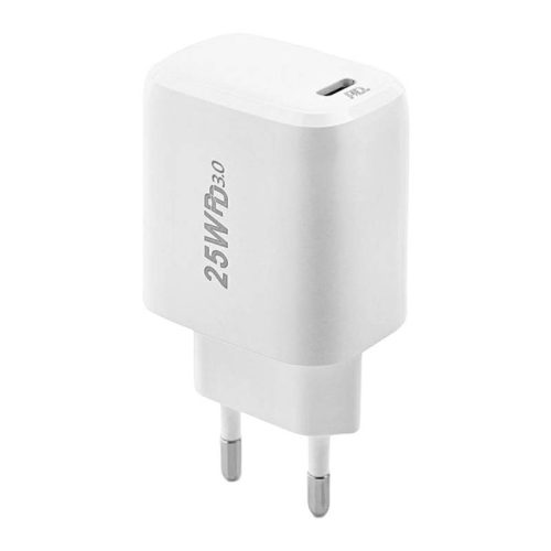 Gyorstöltő Foneng EU40, USB-C, 25W (fehér)