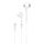 Foneng T28 Wired Earphones, Lightning, with remote Control (White)