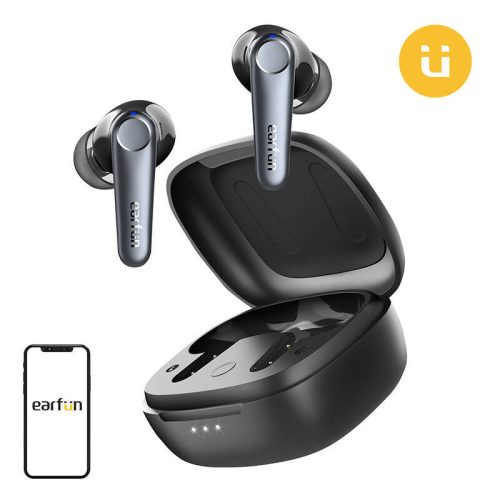 EarFun Air Pro 3 Vezeték nélküli TWS fülhallgató, ANC (Fekete)