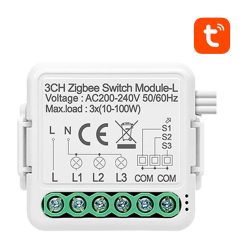   Smart Switch Module ZigBee Avatto N-LZWSM01-3 No Neutral TUYA