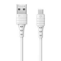 Kábel USB Micro Remax Zeron, 1m, 2.4A (fehér)