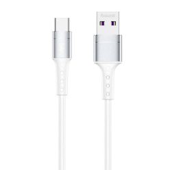 Kábel USB-C Remax Chaining, RC-198a, 1m (fehér)