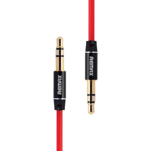 Remax RL-L200 Mini jack 3.5mm AUX kábel, 2m (piros)