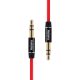 Remax RL-L200 Mini jack 3.5mm AUX kábel, 2m (piros)