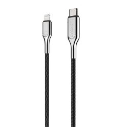   Kábel USB-C TO Lightning Cygnett páncélozott 30W 2m (fekete)