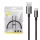 Baseus Superior USB - USB-C kábel, 100W, 1m (fekete)