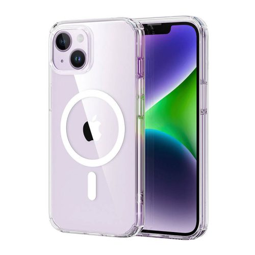 ESR Krystec Clear tok iPhone 14 Plus készülékhez, Magsafe (átlátszó)