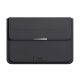 INVZI Leather Case / Cover with Stand Function for MacBook Pro/Air 13"/14" (Black)