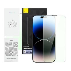   Baseus Crystal Series betekintésgátló edzett üvegfólia iPhone 14 Pro