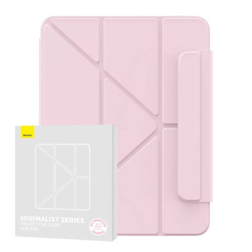 Baseus Minimalist mágneses tok iPad Pro 11? (2018/2020/2021/2022) (rózsaszín)