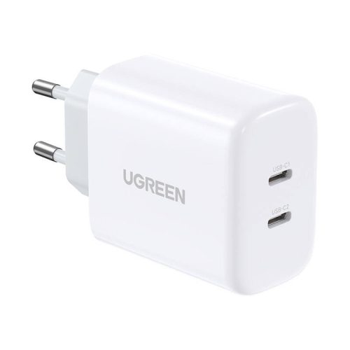 UGREEN CD243 adapter, 2x USB-C, 40 W (fehér)