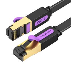   Flat Network Cable UTP CAT7 Vention ICABG RJ45 Ethernet 10Gbps 1.5m Black