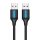 USB 2.0 cable Vention COJBD 2A 0,5 m Black PVC