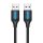 USB 2.0 cable Vention COJBF 2A 1m Black PVC